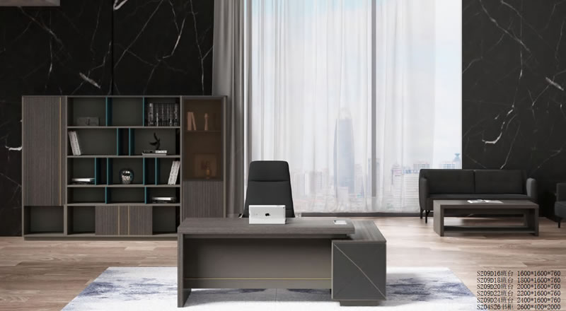 SZ09D16/18/20/22/24班臺(tái)，SZ04S26書(shū)柜